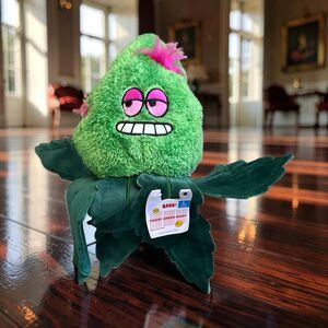 NWT Bark Box 420 Foggy Green Giant Extra-Large Plush Dog Toy